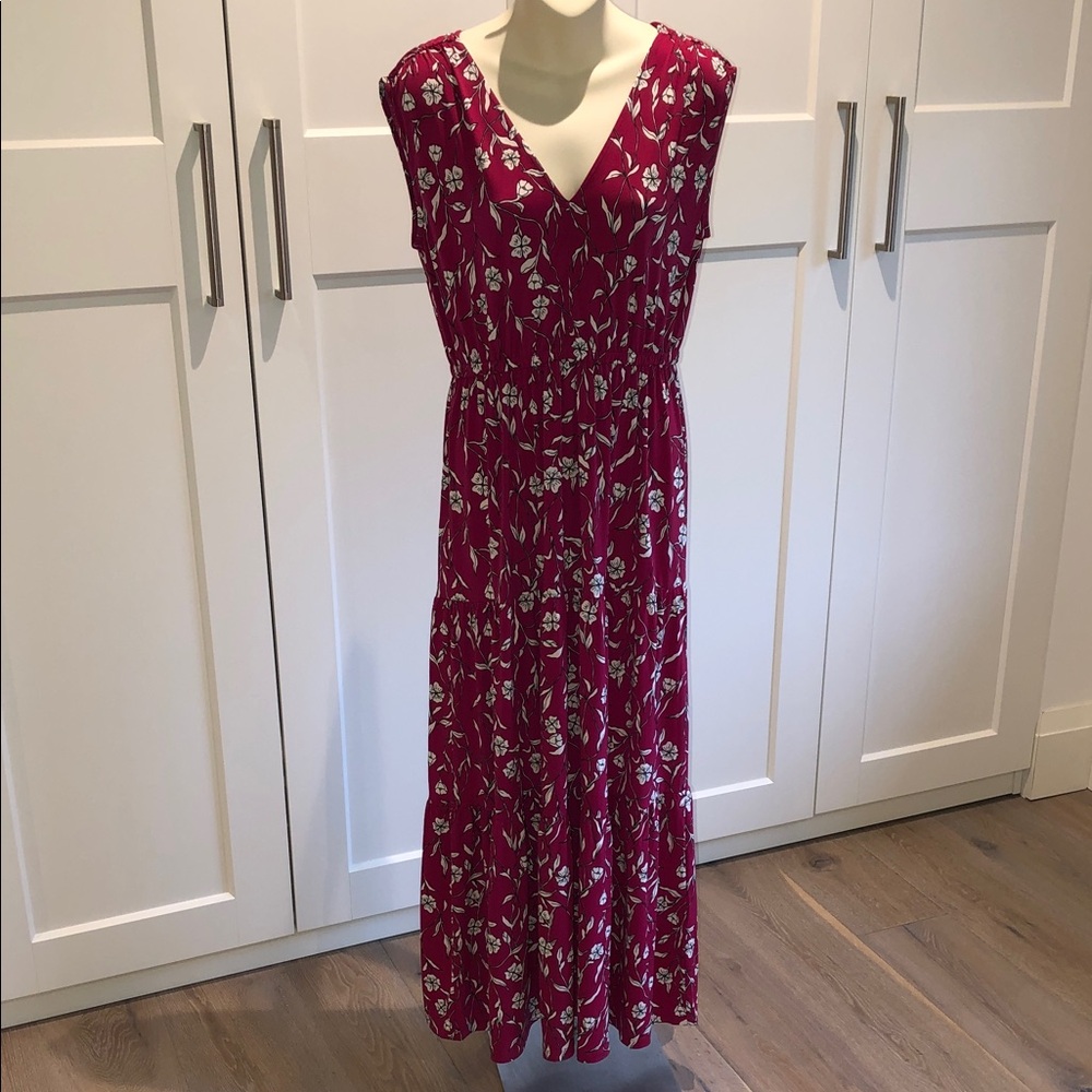 Maggy London Floral Maxi Dress